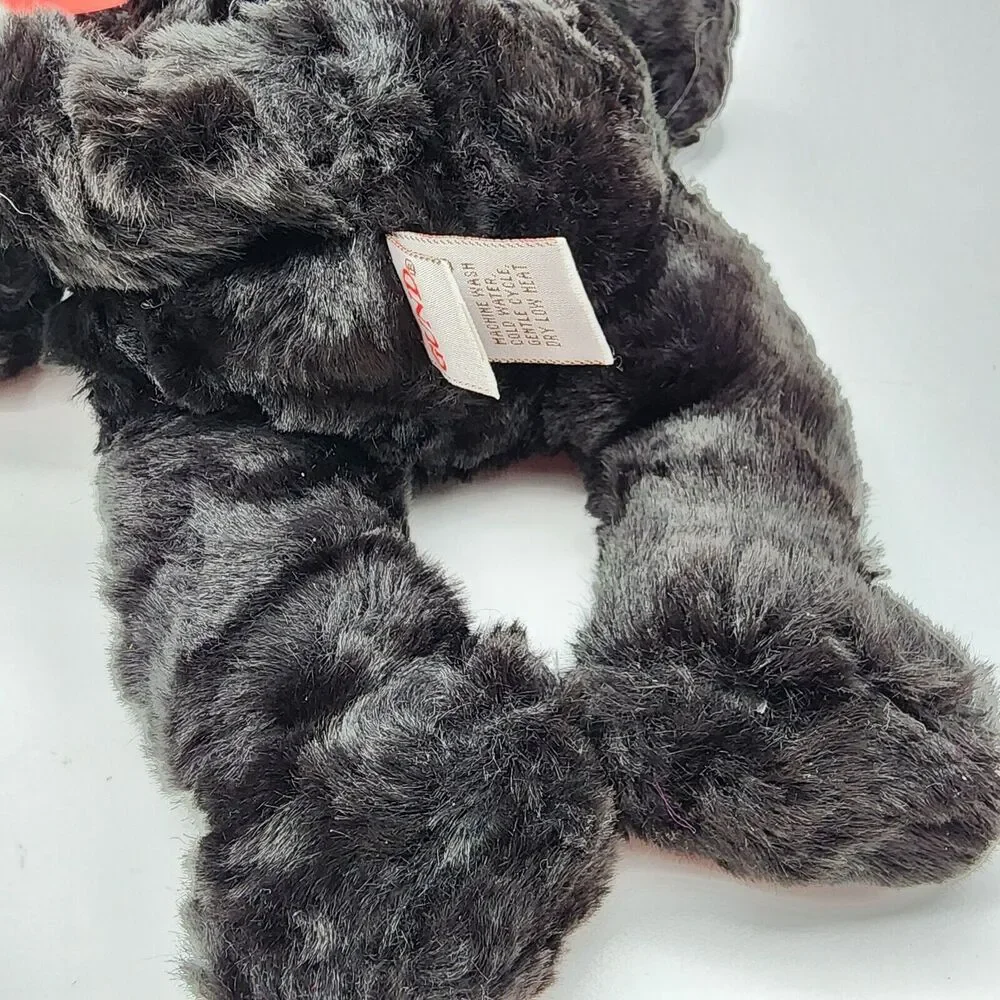 Vintage Gund Nipps Tuxedo Cat Plush 10